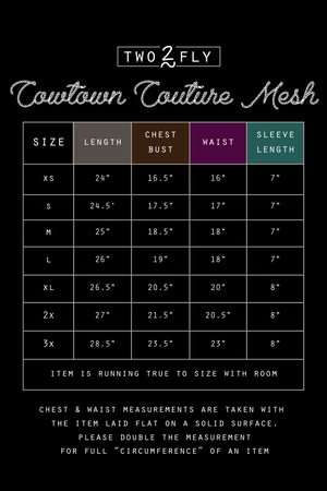 COWTOWN COUTURE MESH [RESTOCK]