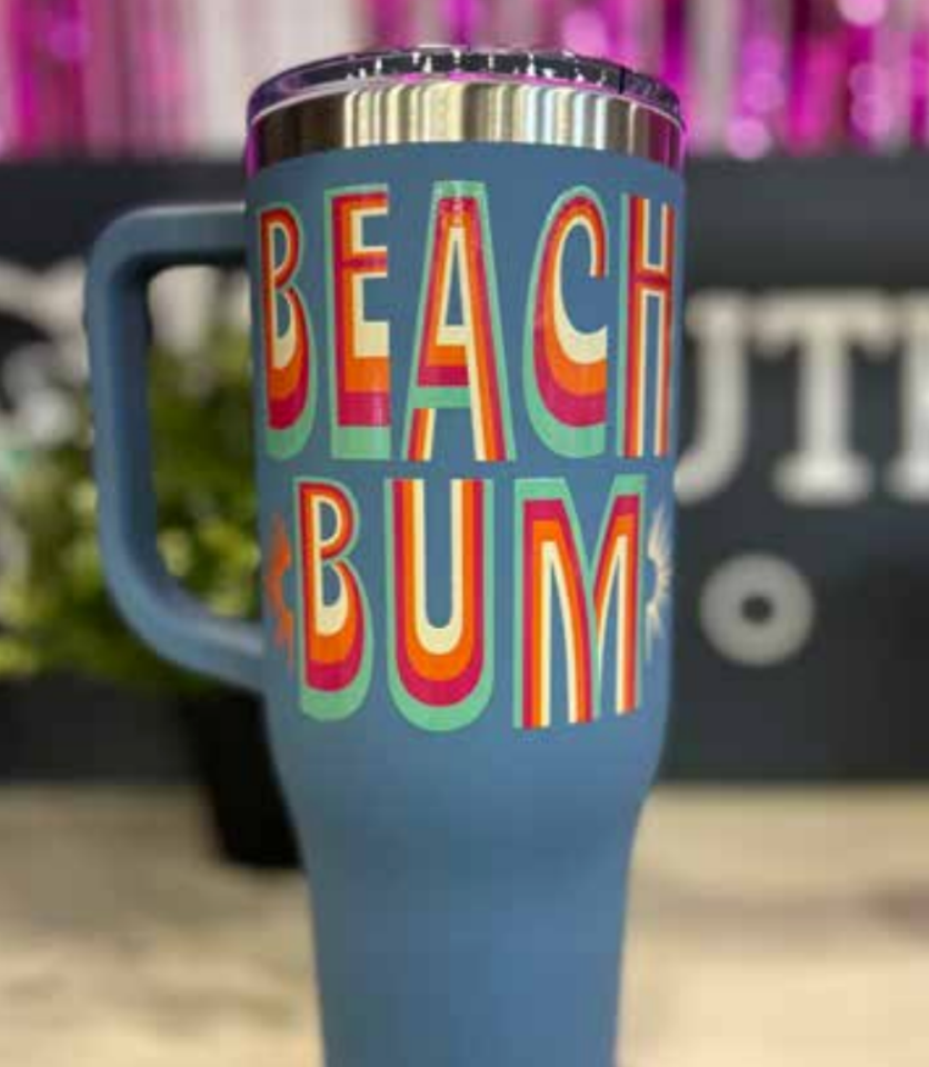 Beach Bum Tumbler (40oz)