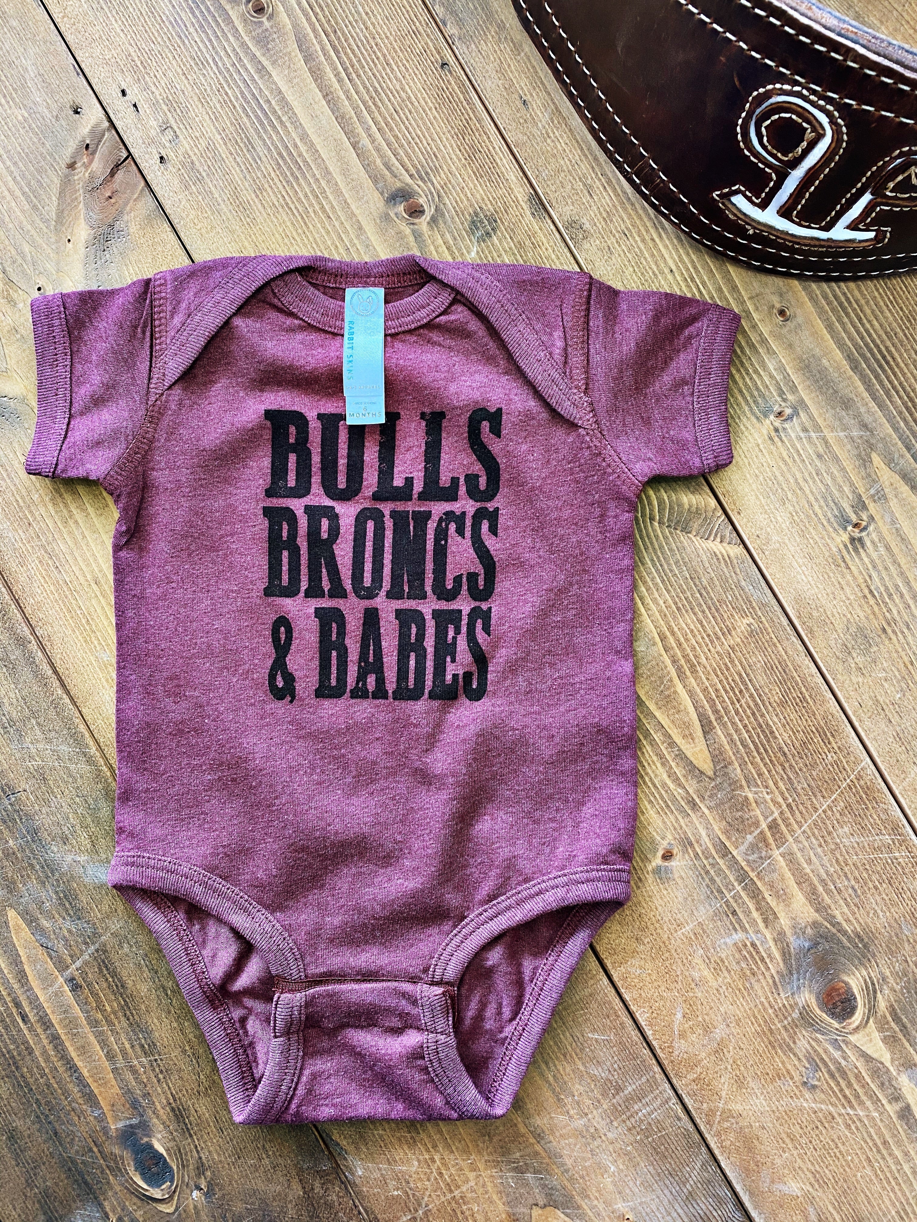 Bulls, Broncs & Babes Baby/Toddle/Youth Graphic Tee - Pistols and Petticoats