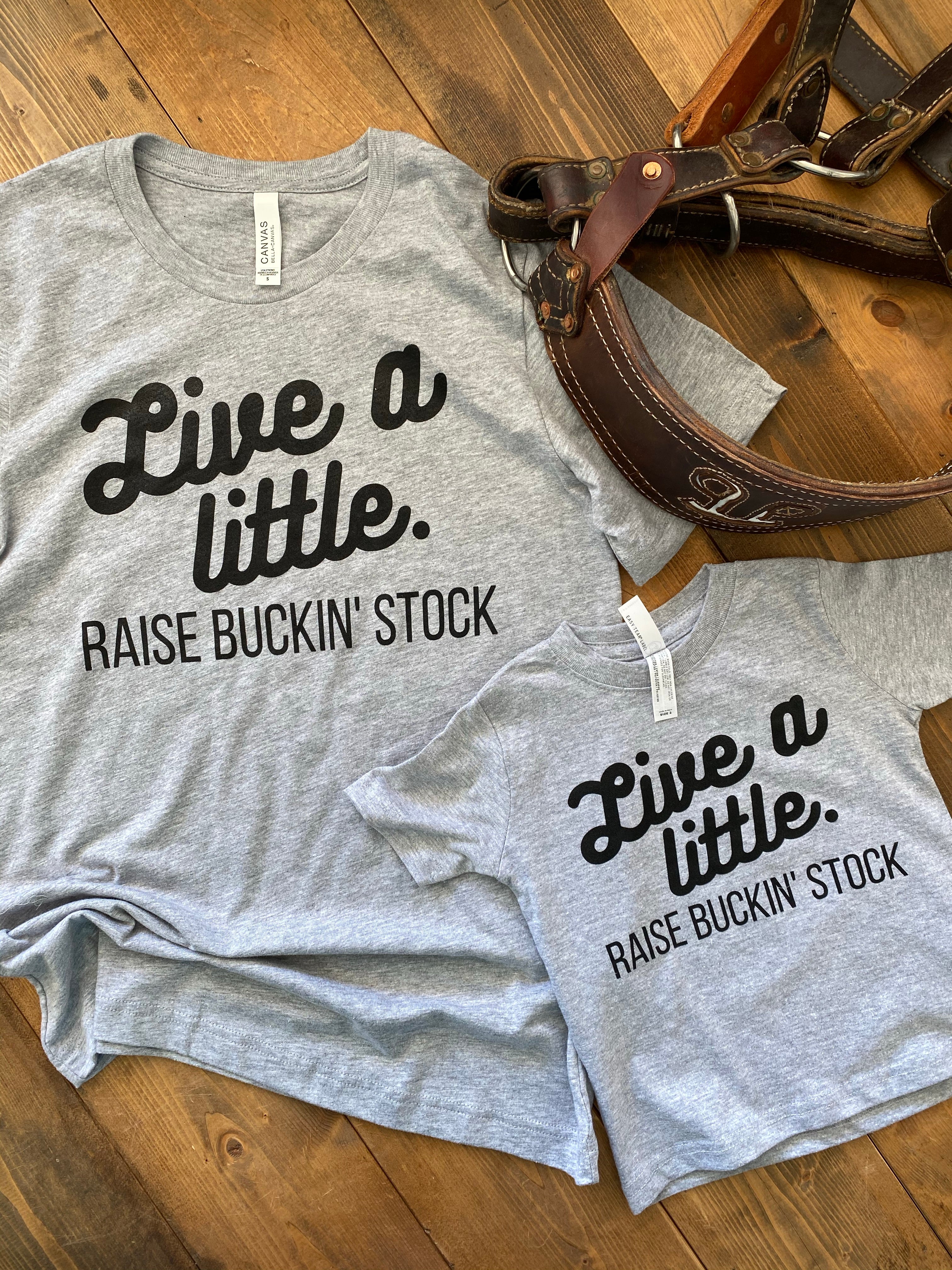 Live A Little Baby/Toddler Graphic Tee