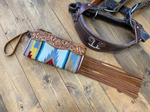Canyon Creek Saddle Blanket Clutch - Pistols and Petticoats