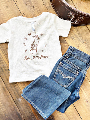 Ride Salty Horses Baby/Toddle/Youth Graphic Tee - Pistols and Petticoats