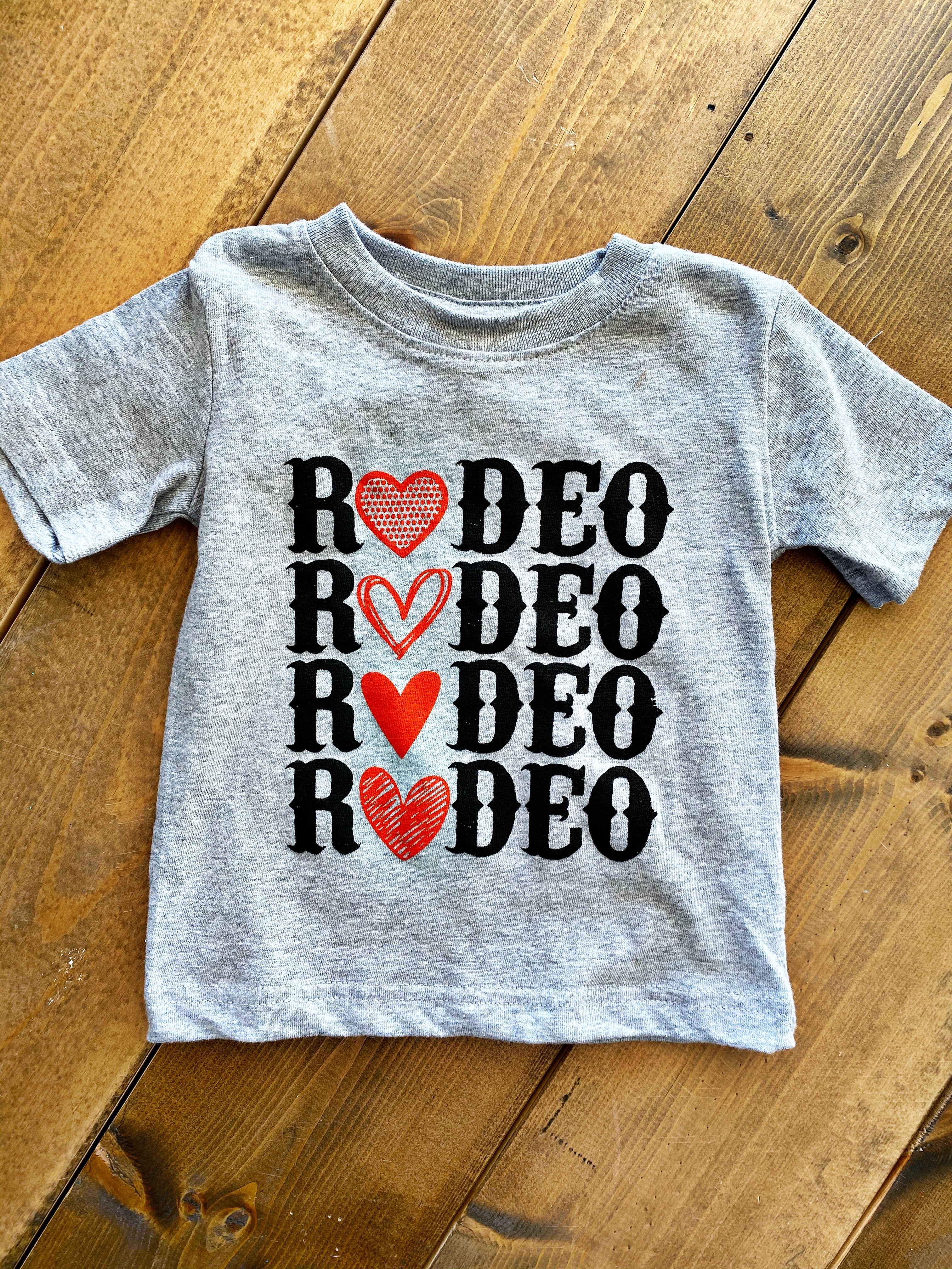 Rodeo Rodeo Rodeo Baby/Toddler/Youth Graphic Tee - Pistols and Petticoats